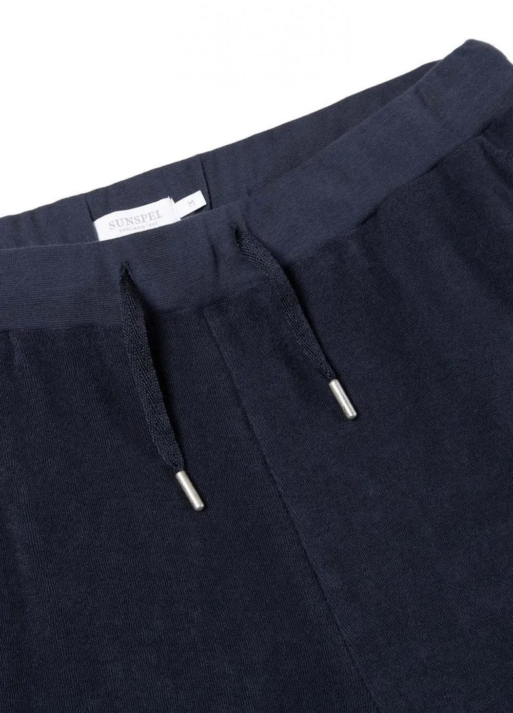 Towelling Shorts Navy